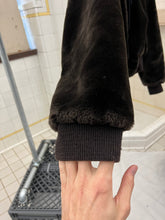 Load image into Gallery viewer, 1990s Katharine Hamnett Cropped Fuzzy Hooded Bomber - Size M