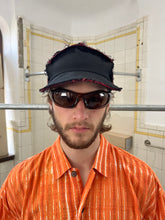 Load image into Gallery viewer, 2003 CDGH+ Raw Layered Paneled Cap Black / Red - Size OS