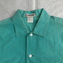 Load image into Gallery viewer, 2000s Issey Miyake Bleached Teal Shirt - Size XL