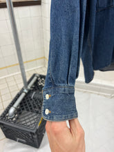 Load image into Gallery viewer, 1980s Katharine Hamnett Denim Cargo Pocket Shirt - Size L