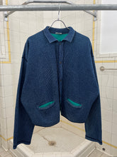 Load image into Gallery viewer, 1980s Marithe Francois Girbaud x Maillaparty Cropped Button up Sweater - Size M
