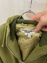 Load image into Gallery viewer, 1980s Katharine Hamnett Padded Circle Pattern Bomber - Size XL