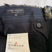 Load image into Gallery viewer, ss2019 CDGH+ Tulle Embroidered Camouflage Trousers - Size M