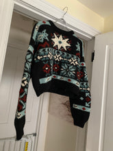 Load image into Gallery viewer, 1990s Katharine Hamnett Cropped Nordic Intarsia Sweater - Size M
