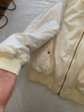 Load image into Gallery viewer, 1990s Armani Oversized White Nylon Bomber Jacket - Size OS
