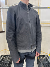 Load image into Gallery viewer, 2000s Ron Orb Futuristic Denim Jacket - Size M