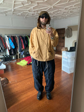 Load image into Gallery viewer, 1980s Emporio Armani Coated Cotton Wide Jacket with Packable hood and 3D front pockets - Size XL
