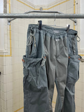 Load image into Gallery viewer, 1980s Marithe Francois Girbaud Adjustable Faded Teal Cargo Pants - Size OS