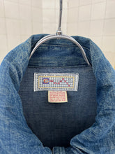 Load image into Gallery viewer, 1980s Marithe Francois Girbaud x Complemets Denim Cargo Jacket with Front Buckle Closures - Size M