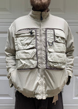 Load image into Gallery viewer, 2001 Vintage Burton Snowboarding x Acronym x Hiroshi Fujiwara Beige Analog Q Cargo Jacket - Size XL