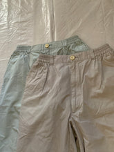 Load image into Gallery viewer, 1990s CDGH Soft Mint Elastic Waistband Loose Trousers - Size M