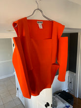 Load image into Gallery viewer, 1990s Issey Miyake Red Square Cutout Sweater - Size M