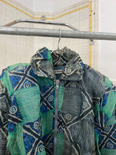 Load image into Gallery viewer, aw1992 Issey Miyake Crinkled Gauze Bomber Jacket - Size M