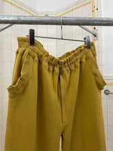 Load image into Gallery viewer, 1980s Issey Miyake Yellow Sweatpants with Ribbed Pocket Detailing - Size OS
