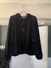 Load image into Gallery viewer, 1990s Armani Loose Polyester Jacket with Hood - Size L