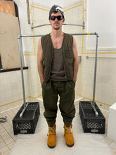 Load image into Gallery viewer, 1990s Armani Military Olive Quilted Vest - Size M