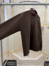 Load image into Gallery viewer, 1990s Katharine Hamnett Brown Textured Quarter Zip - Size M