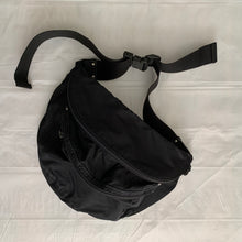 Load image into Gallery viewer, 2000s Issey Miyake Black Nylon Bum Bag - OS