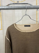 Load image into Gallery viewer, aw2004 Issey Miyake Double Layered Sweater with Exposed Seams - Size M