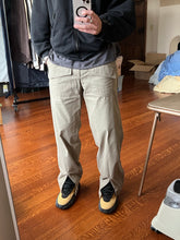 Load image into Gallery viewer, 2000s Armani Military Pants with Front Thigh Cargo Pocket Hem Slit Detailing - Size L