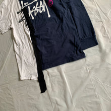 Load image into Gallery viewer, 2015 Kiko Kostadinov x Stussy Reconstructed Short and Long Sleeve Tee - Size M