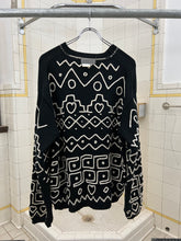 Load image into Gallery viewer, ss1993 Yohji Yamamoto Reversible Tassel Knit Sweater - Size M