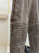 Load image into Gallery viewer, 1980s Armani Padded Knee Moto Pants with Hidden Side-Zip Pockets - Size M