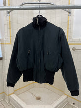 Load image into Gallery viewer, 1980s Katharine Hamnett Cropped High Neck Padded Bomber - Size S