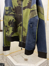 Load image into Gallery viewer, 2000s Griffin Asymmetrical Zippered Knit Jacket - Size S