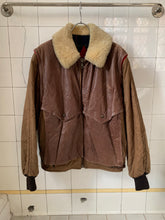 Load image into Gallery viewer, 1980s Massimo Osti x CP Company Shearling Collar Military Jacket with Removable Sleeves - Size XL