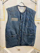 Load image into Gallery viewer, 1980s Katharine Hamnett x Goldie Denim Flight Vest - Size L