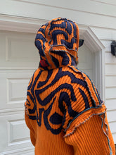Load image into Gallery viewer, 2021 Seeing Red Tiger Camo Applique Hoodie with Elephant Trunk Sleeves – Size L