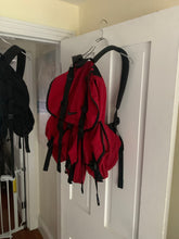 Load image into Gallery viewer, 1990s Vintage Nike Black Nylon Parachute Backpack - Size OS