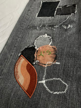 Load image into Gallery viewer, 2000s Yohji Yamamoto x Spotted Horse Repaired Distressed Denim - Size XL