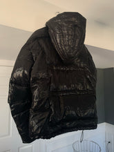 Load image into Gallery viewer, aw1999 Issey Miyake Coated Nylon Puffer Jacket with Exaggerated Hood - Size XL