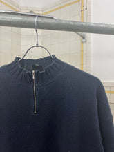 Load image into Gallery viewer, 1980s Marithe Francois Girbaud x Les Millesimes Quarter Zip Knit - Size M