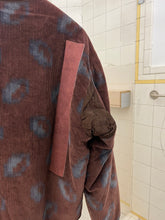 Load image into Gallery viewer, 1990s Armani Graphic Corduroy Liner Jacket with Fleece Lining - Size M
