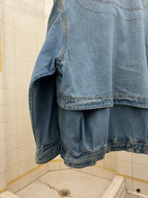 Load image into Gallery viewer, 1980s Marithe Francois Girbaud Light Wash Denim Double Closure Jacket - Size M