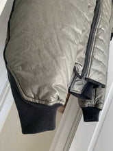 Load image into Gallery viewer, aw1994 Issey Miyake Dual Zip Robocop Bomber with Coated Nylon - Size XL