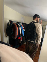 Load image into Gallery viewer, 1990s Vintage Nike Black Nylon Parachute Backpack - Size OS