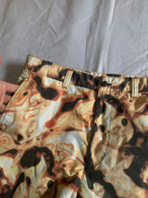 Load image into Gallery viewer, aw2010 Issey Miyake Articulated Twist Knee Nylon Lava Graphic Pants - Size L