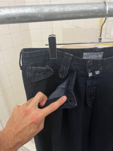 Load image into Gallery viewer, 1980s Marithe Francois Girbaud Pleated Denim Pants with Buttoned Pockets and Adjustable Hems - Size XL