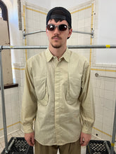 Load image into Gallery viewer, 1980s Marithe Francois Girbaud Multi Stripe Layered Pocket Shirt - Size L