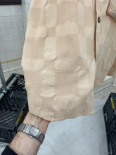 Load image into Gallery viewer, ss1994 Armani Mixed Weave Cotton Beige Cargo Shirt - Size L
