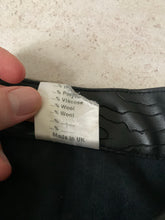 Load image into Gallery viewer, 1990s Dexter Wong Faux Leather Topography Pants - Size S