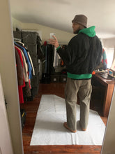 Load image into Gallery viewer, 1980s Issey Miyake Dual Backzip Heavy Cotton Bomber Jacket with Asymmetric Closure - Size XL