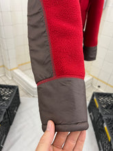 Load image into Gallery viewer, aw2000 Issey Miyake Red Fleece Technical Jacket - Size M
