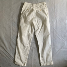Load image into Gallery viewer, 2000s Issey Miyake White Dual Front Zip Technical Pants - Size S