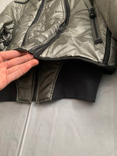 Load image into Gallery viewer, aw1994 Issey Miyake Dual Zip Robocop Bomber with Coated Nylon - Size XL