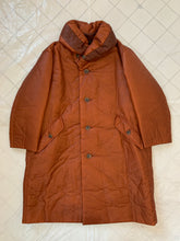 Load image into Gallery viewer, aw1994 Issey Miyake Translucent Burnt Orange Oversize Long Coat with Packable Hood - Size L